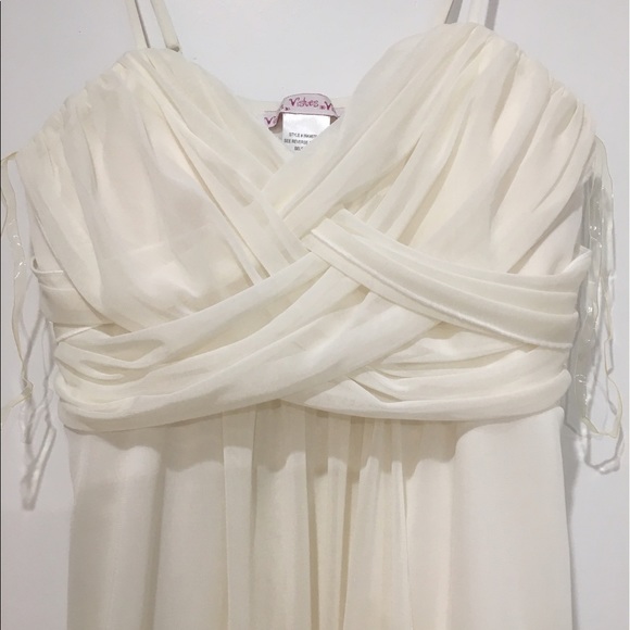 Wishes Wishes Wishes Ivory Short Dress - Picture 3 of 4