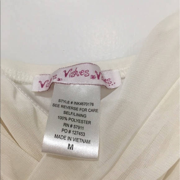 Wishes Wishes Wishes Ivory Short Dress - Picture 4 of 4