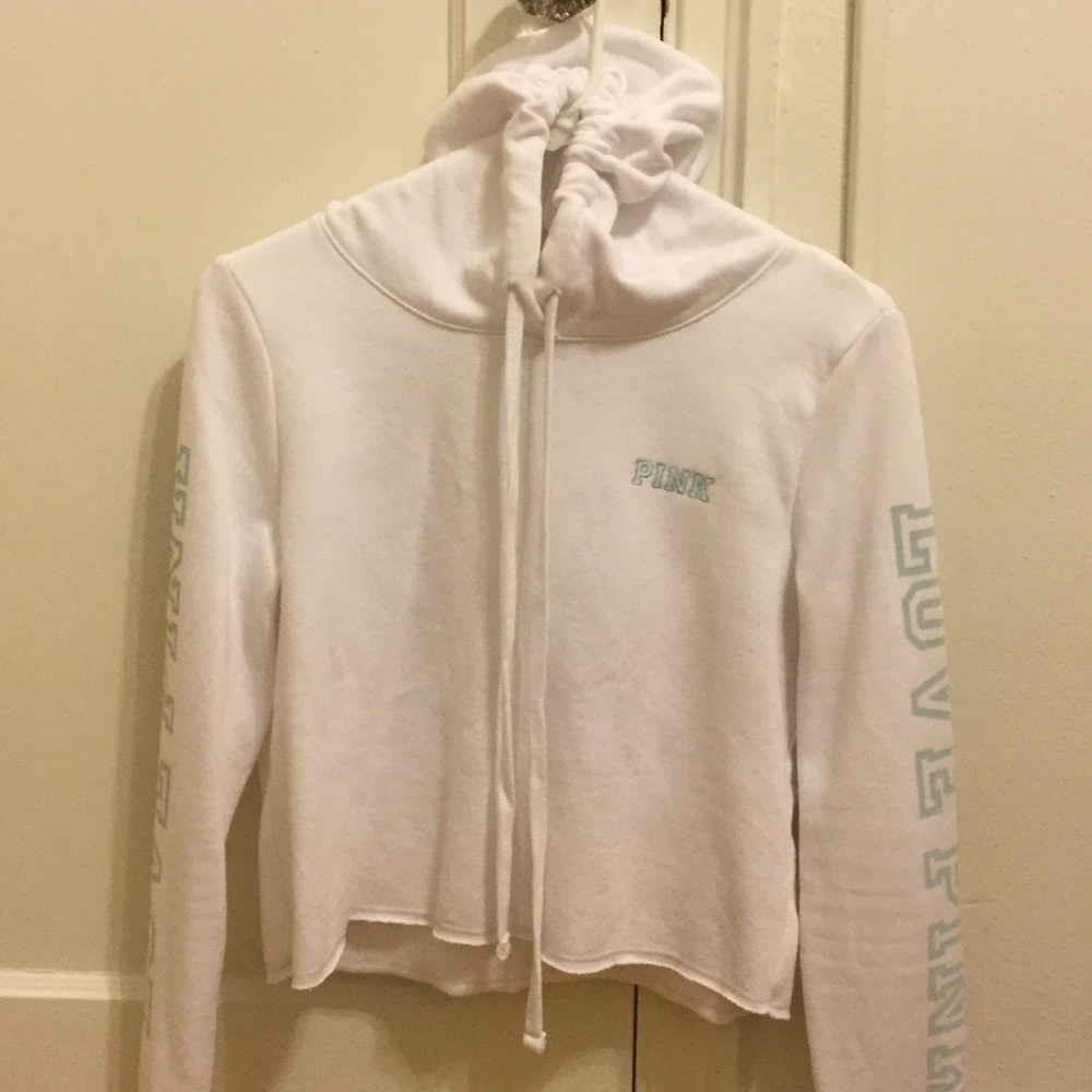Victoria's Secret PINK Cropped Pull Over Hoodie