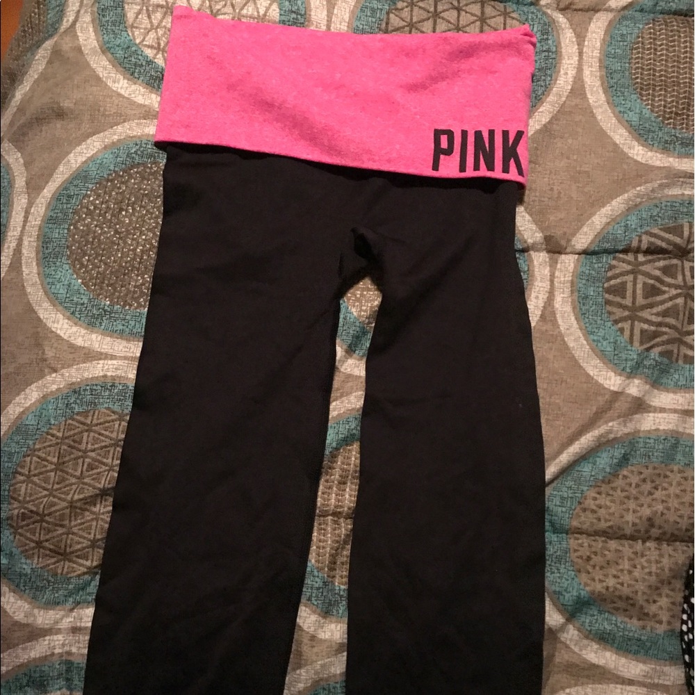Vs pink spandex pants