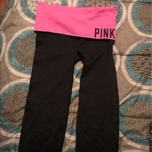 Vs pink spandex pants