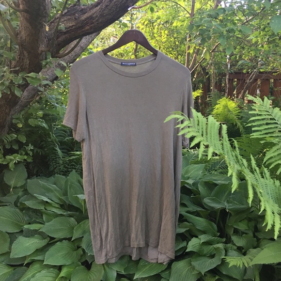 Brandy Melville Dresses & Skirts - army green dress 🌱