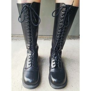 Women's Tall Dr. Martens Combat Boots