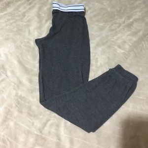 Gray joggers