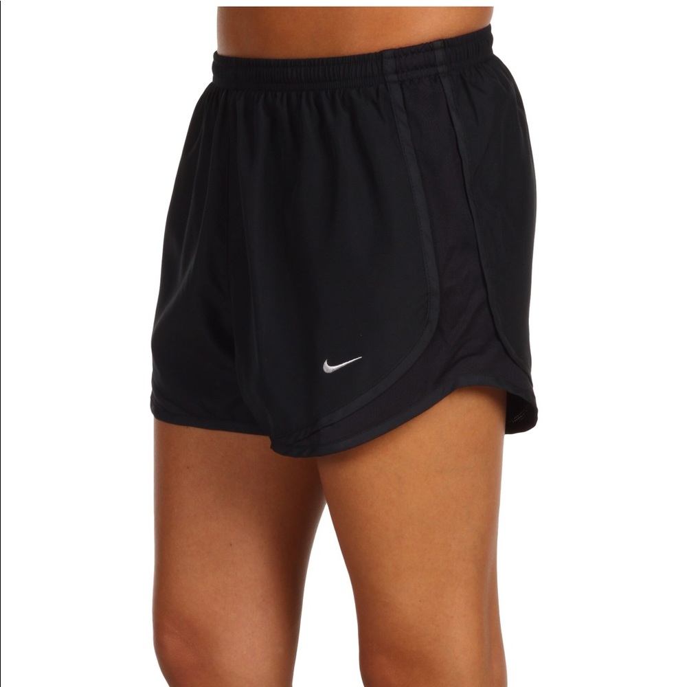 All black nike shorts