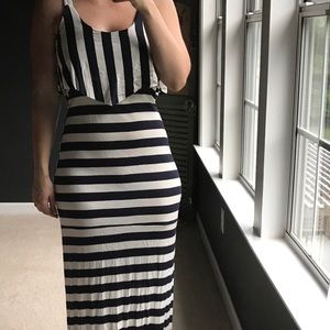 Nash and off white maxi