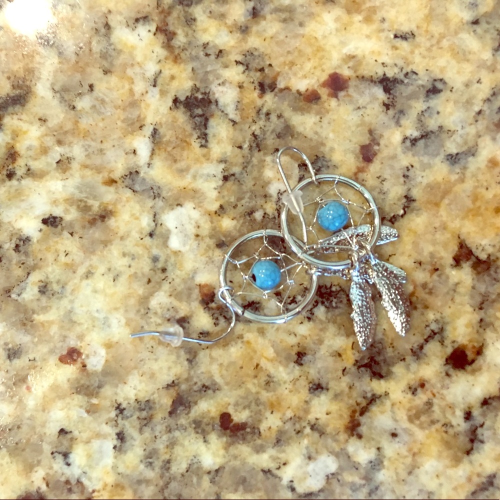 Dreamcatcher earrings