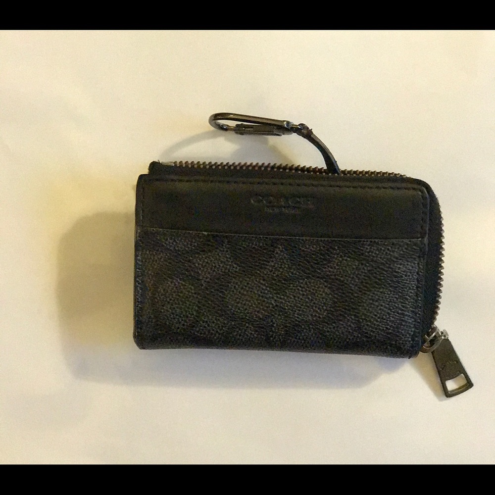 Coach zip around wallet