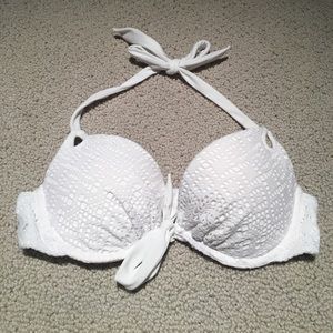 White Victoria's Secret bikini top
