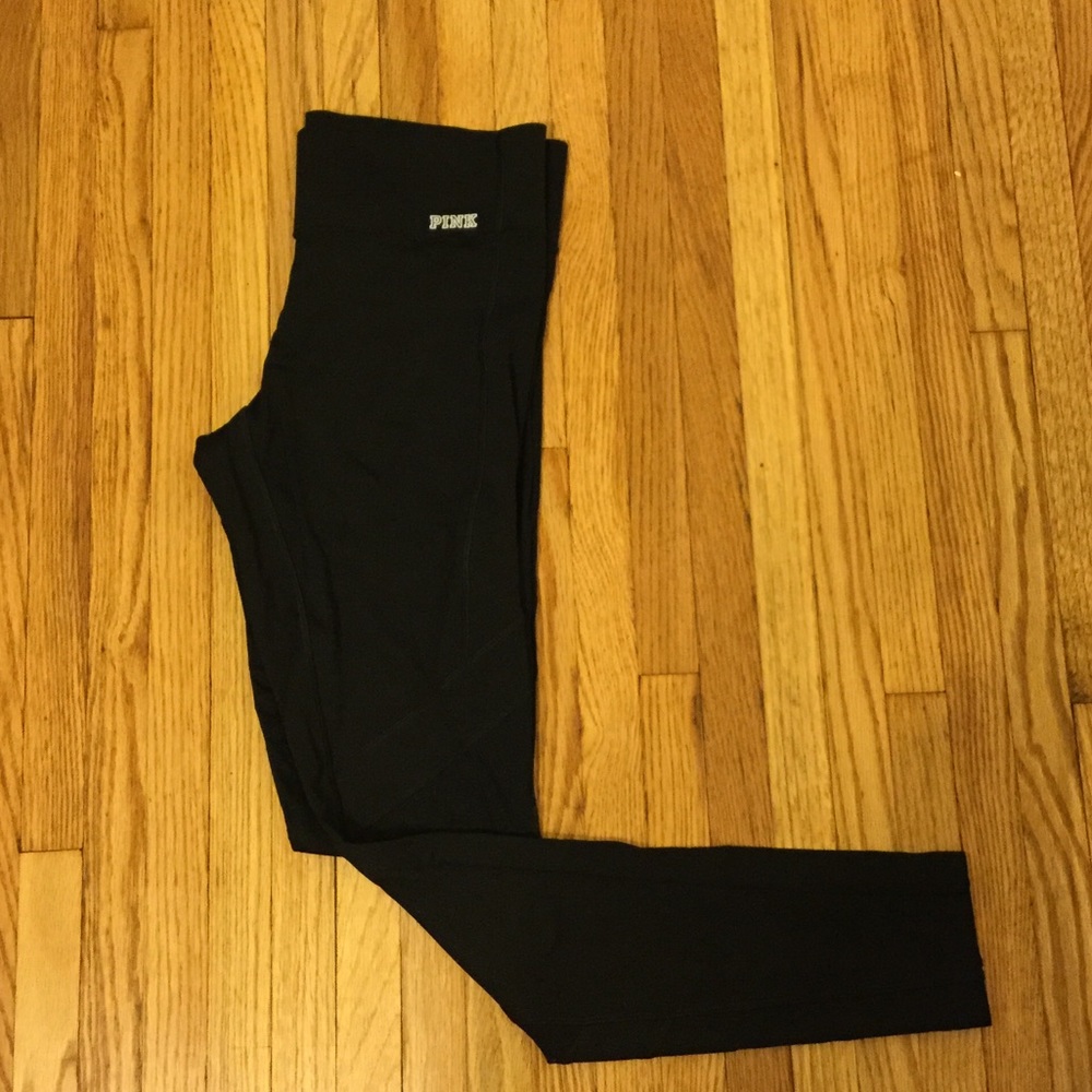 Victoria's Secret PINK Mesh Bonded Leggings