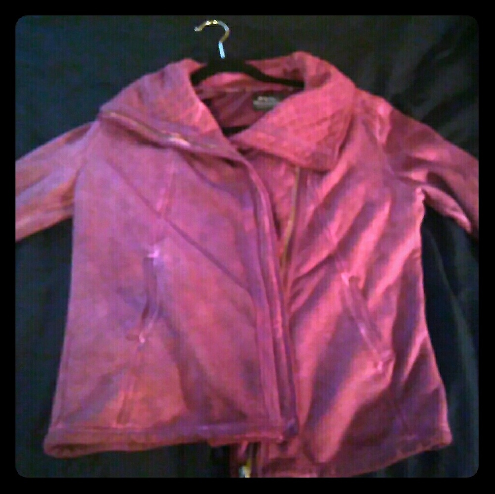 Purple/maroon montanaco jacket