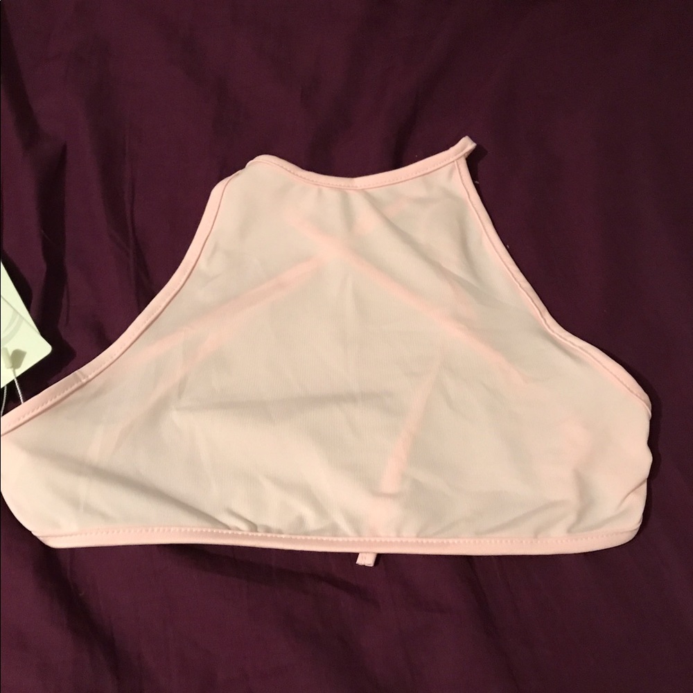 NWT High neck bikini top