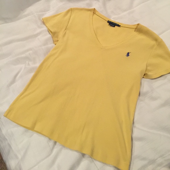 Yellow Ralph Lauren Shirt - Picture 1 of 2