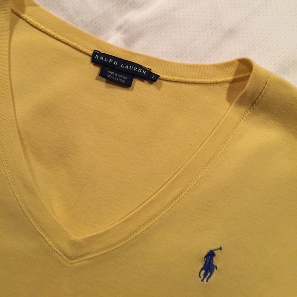Yellow Ralph Lauren Shirt - Picture 2 of 2