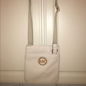 Michael Kors soft leather cross body bag
