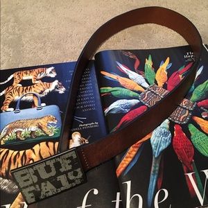 MEN’S Buffalo David Britton Belt NWOT