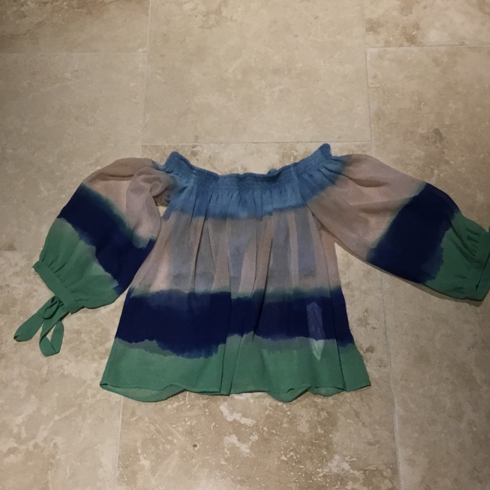 Off the shoulder blouse