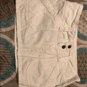 White Abercrombie skirt