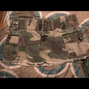 Camo skirt