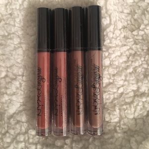 NYX Lingerie Matte Lipsticks