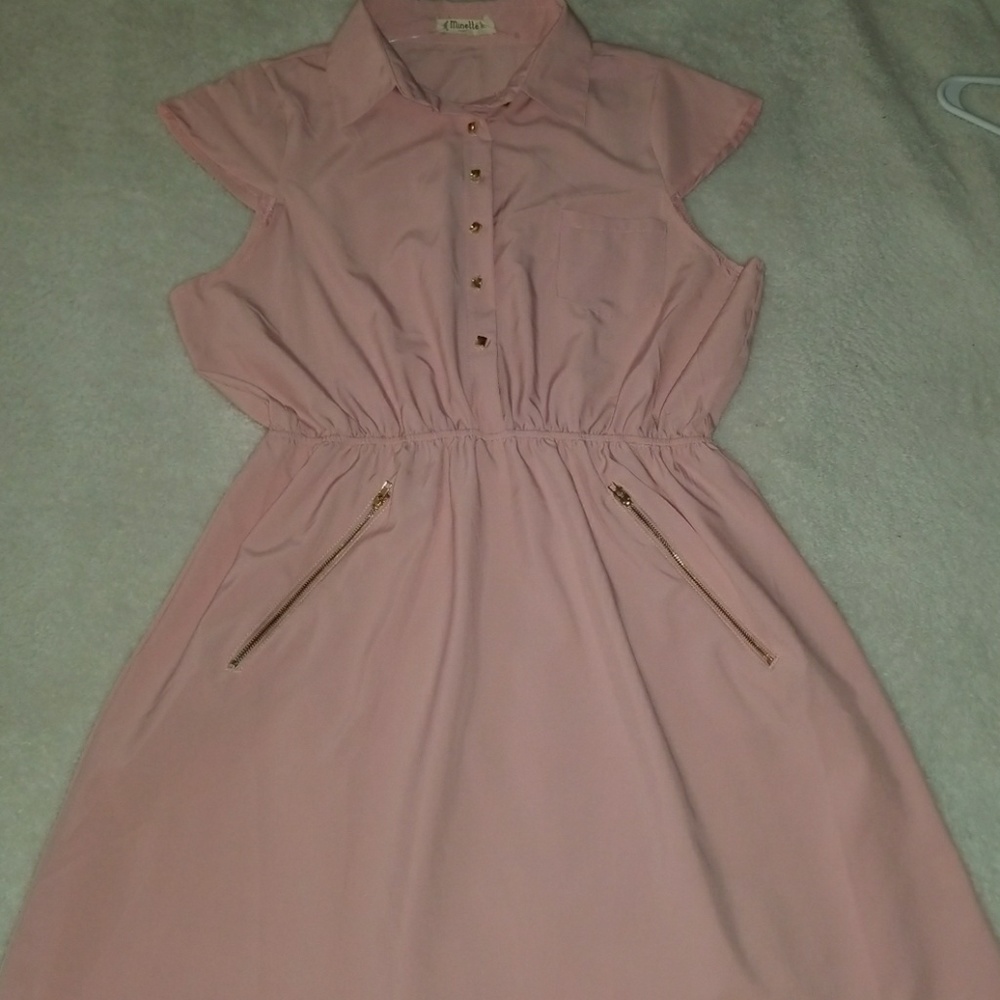 Pink dress