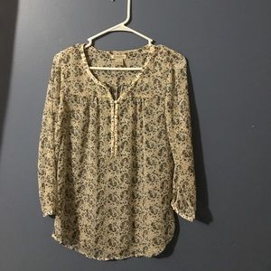 Floral Lucky Blouse, perfect condition!