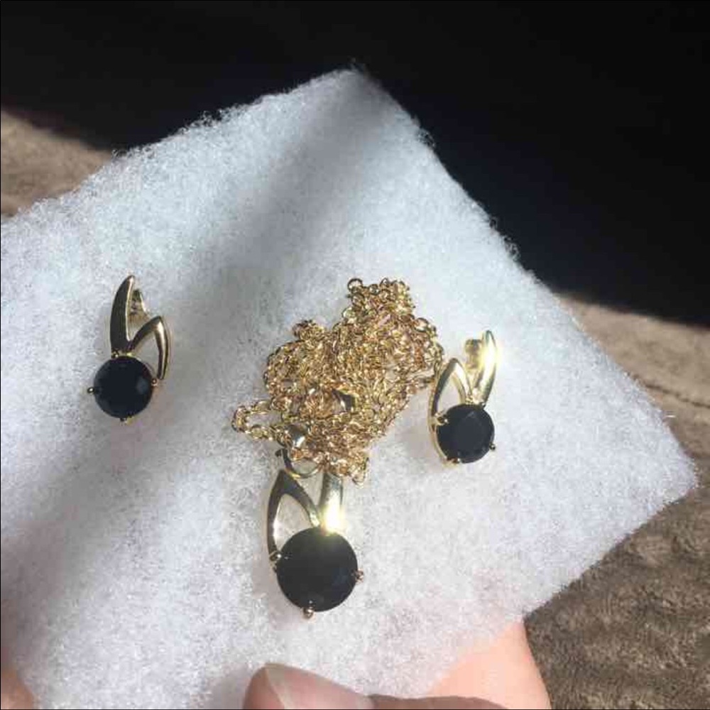 14k yellow gold set