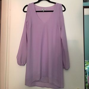 TOBI cutout sleeve shift dress