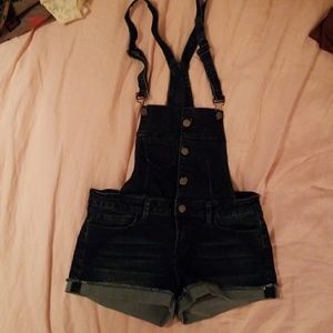 Women's sexy short overalls