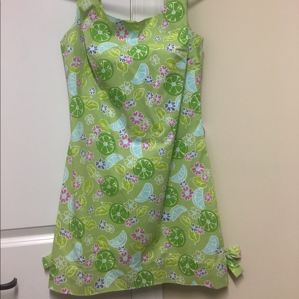 Guava Green Twist Lilly Shift