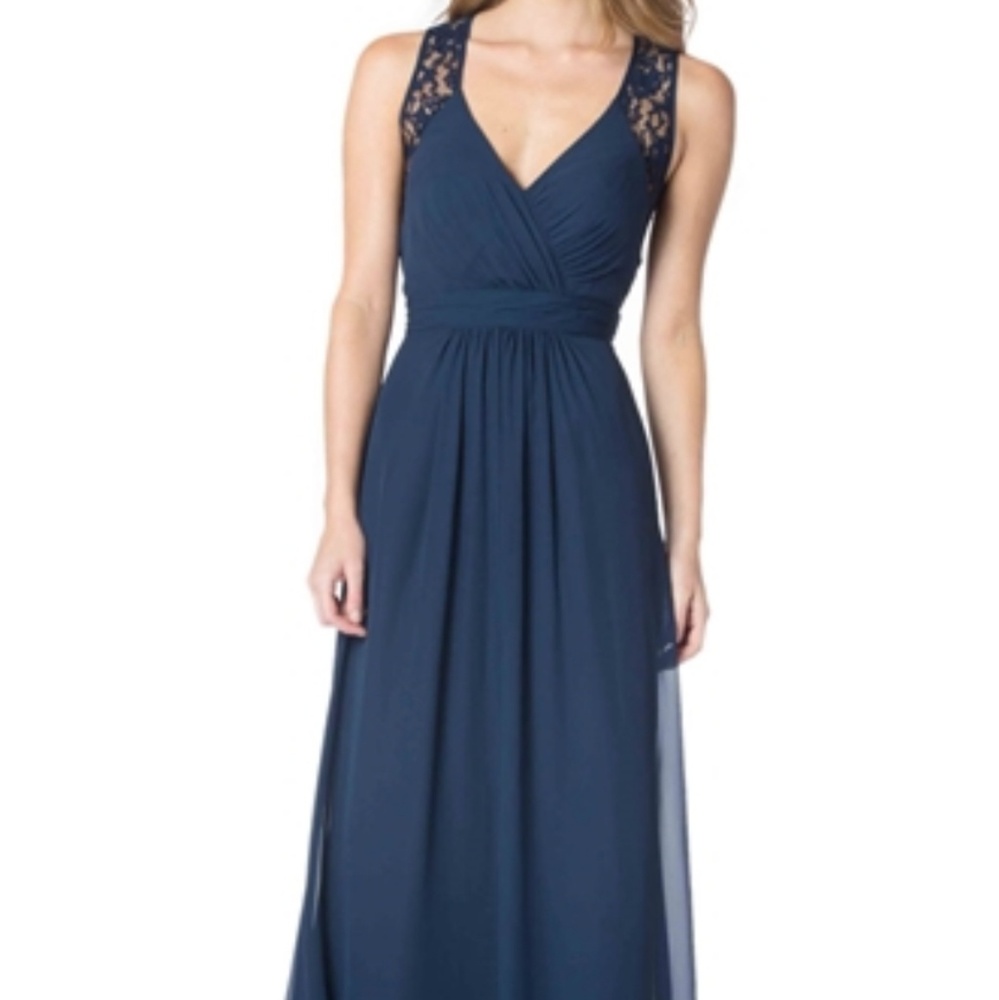 Long Navy Blue Dress