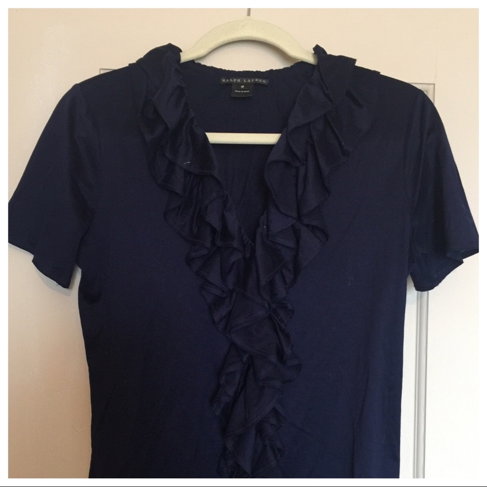 Ralph Lauren Ruffle Tee