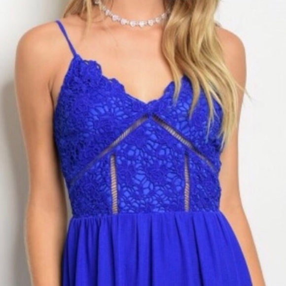 Soieblu Princess Cut Lace Bodice Dress - Picture 2 of 7