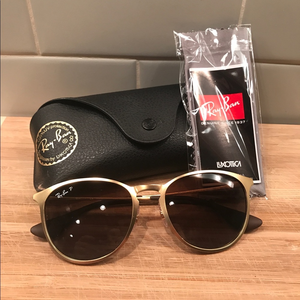 Ray-Ban Erika Metal Gradient Collection - Gold