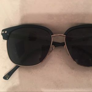 Navy blue sunglasses