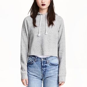 40% OFF! MOVING OUT SALE! H&M CROP TOP HOODIE