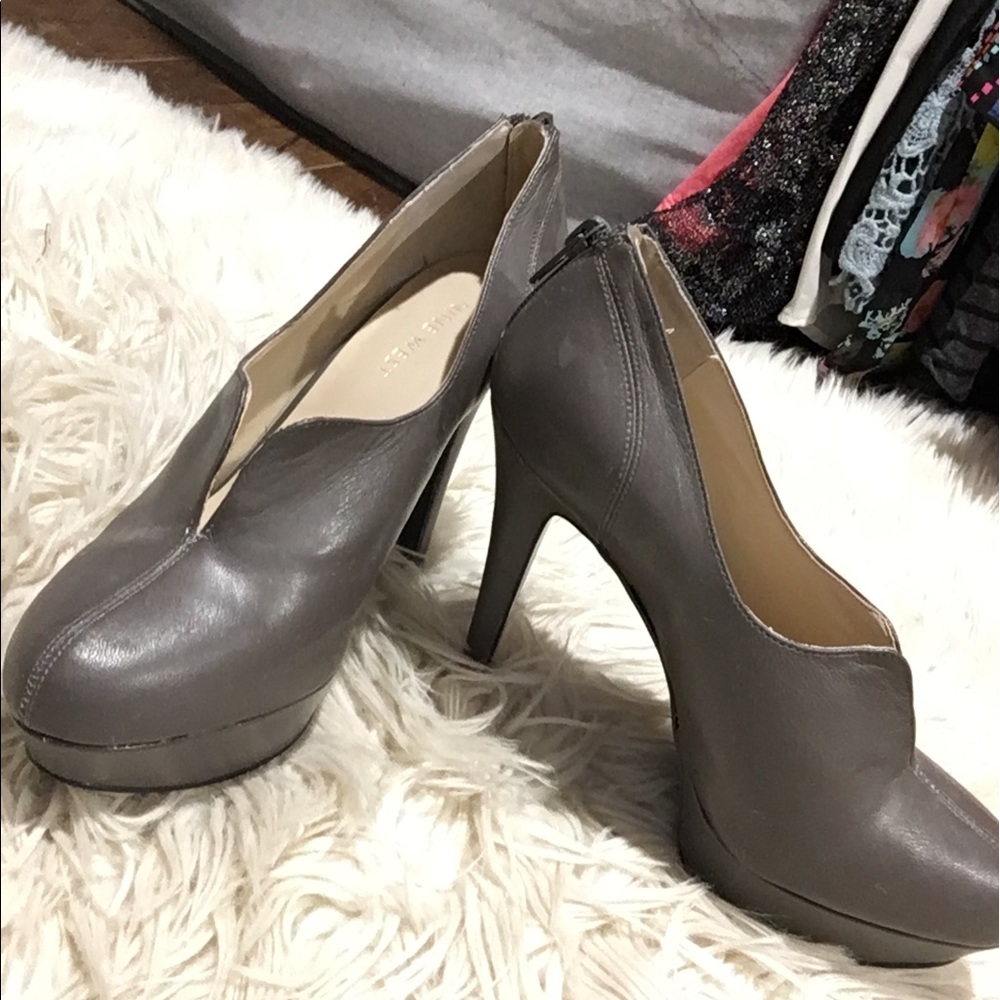 Gray Booties