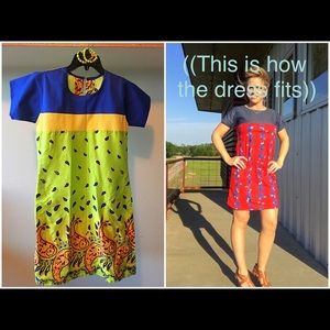 NEW Handmade Authentic African Dress, Juniors 3.
