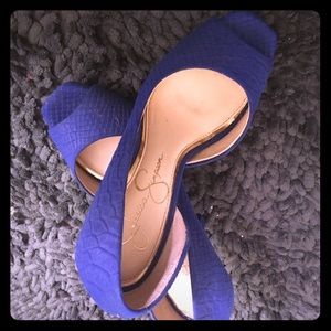 Jessica Simpson Peep Toe Heel
