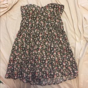 Strapless sun dress