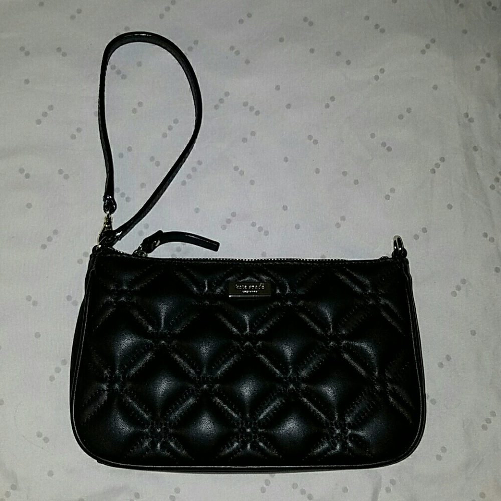 Kate spade quilted wristlet