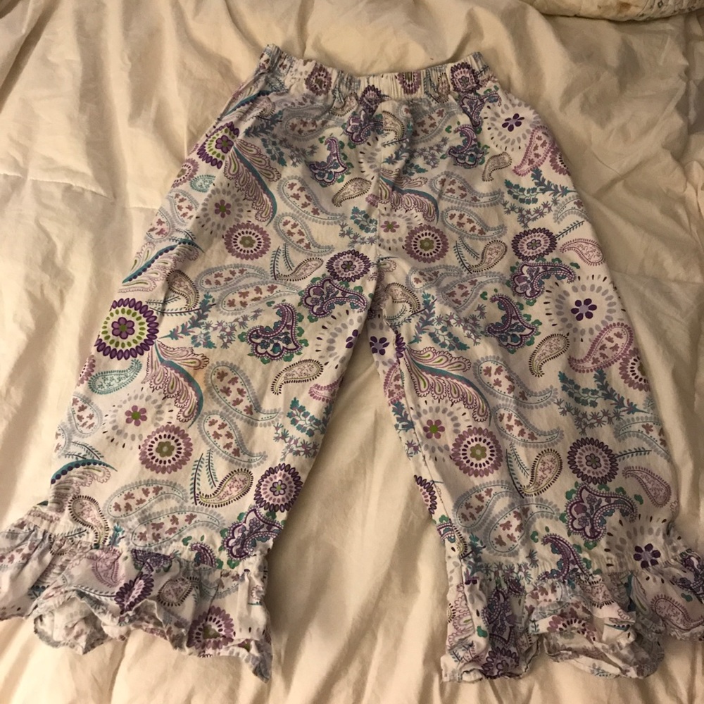 Ruffle pants