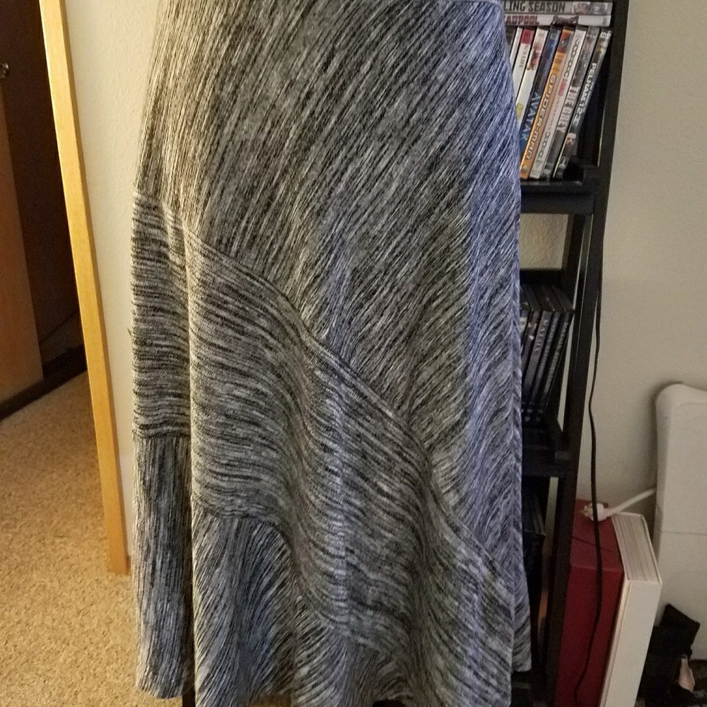 Black and white skirt