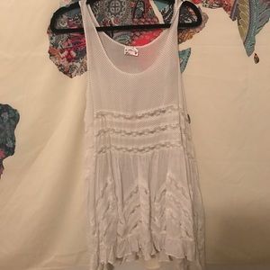 Free People Intimately White Lace Dress
