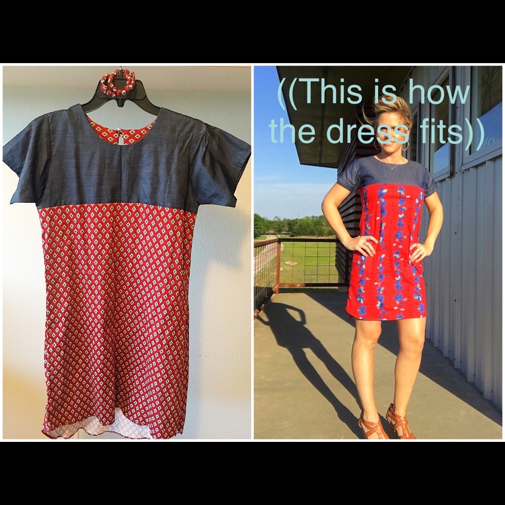 NEW Handmade Authentic African Dress, Juniors 3.