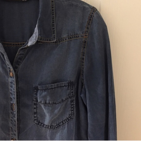 Zara Tops - Zara denim top