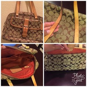Brown Coach purse