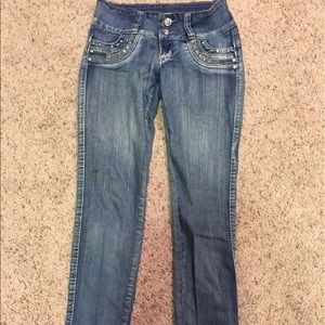 Silver Diva High Rise Jeans