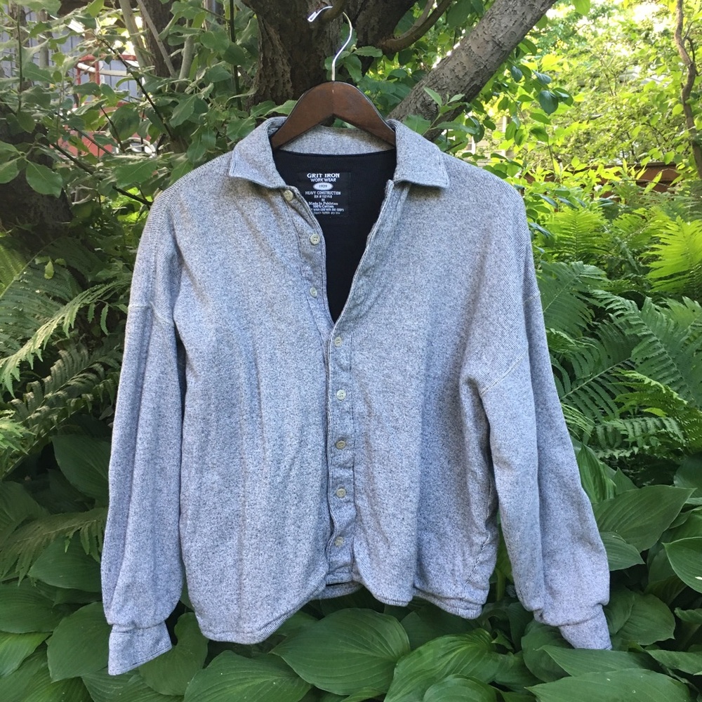 thermal lined button down 🌱