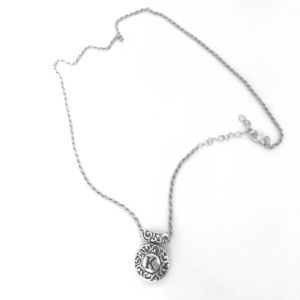Necklace- K monogram
